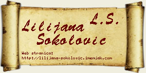 Lilijana Sokolović vizit kartica